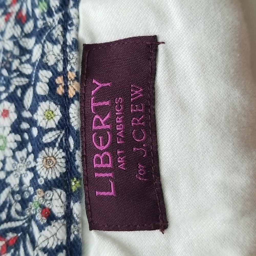 J.Crew Floral Toothpick Ankle Skinny Jeans - Picture 11 of 16